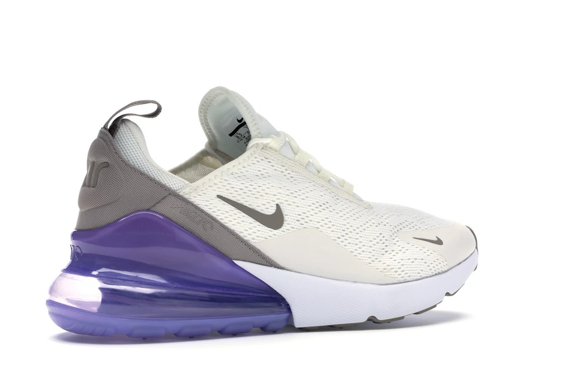 Vue 34 de Nike Air Max 270 Sail Pumice Space Purple 