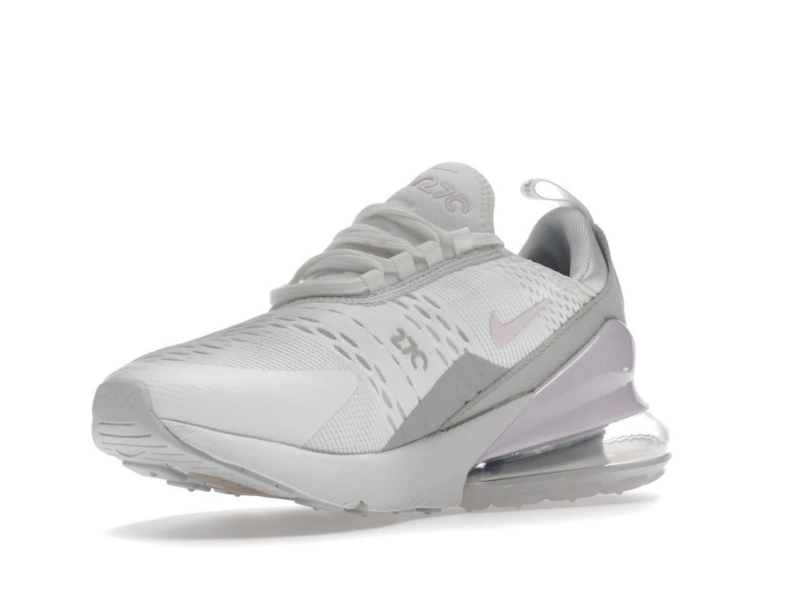 Vue 15 de Nike Air Max 270 Summit White Regal Pink 