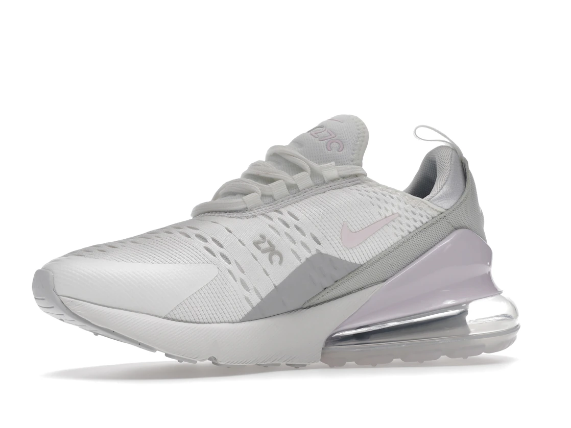 Vue 17 de Nike Air Max 270 Summit White Regal Pink 
