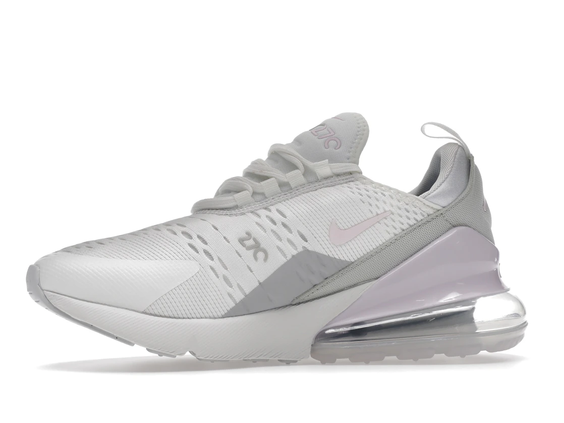 Vue 18 de Nike Air Max 270 Summit White Regal Pink 