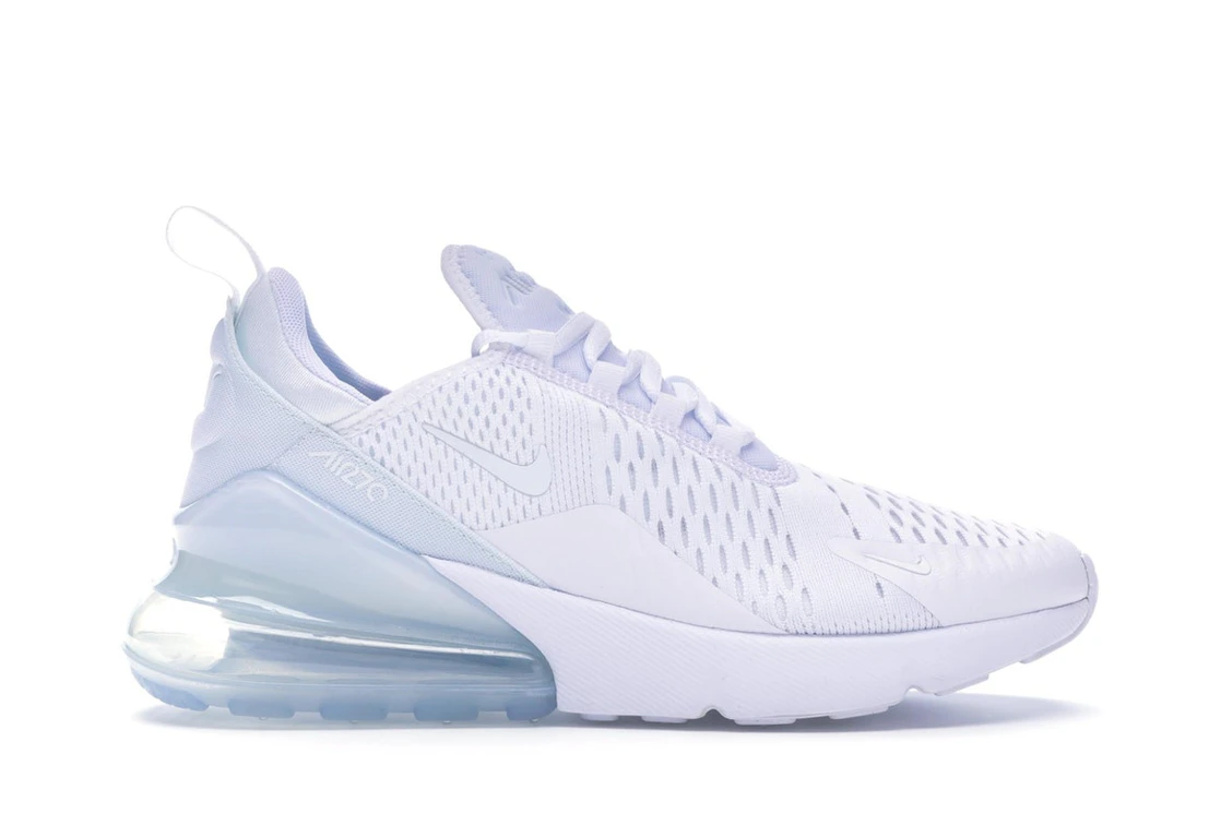 Vue 1 de Nike Air Max 270 Triple White 