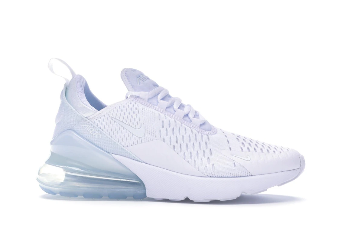 Vue 2 de Nike Air Max 270 Triple White 