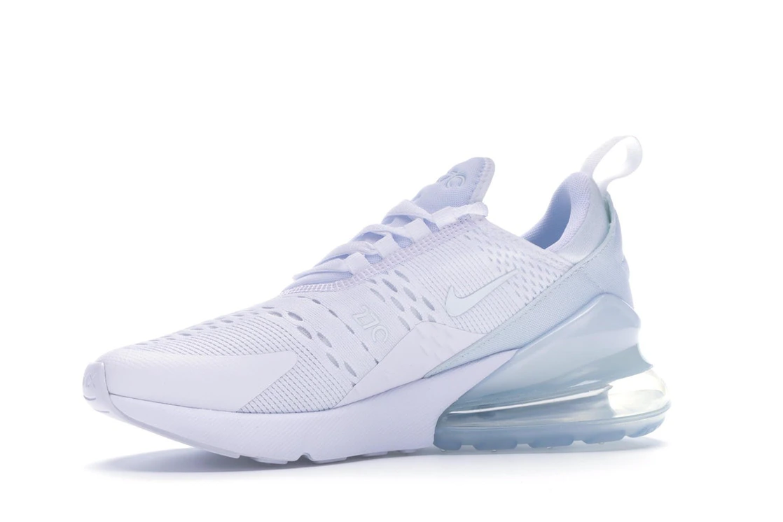 Vue 17 de Nike Air Max 270 Triple White 