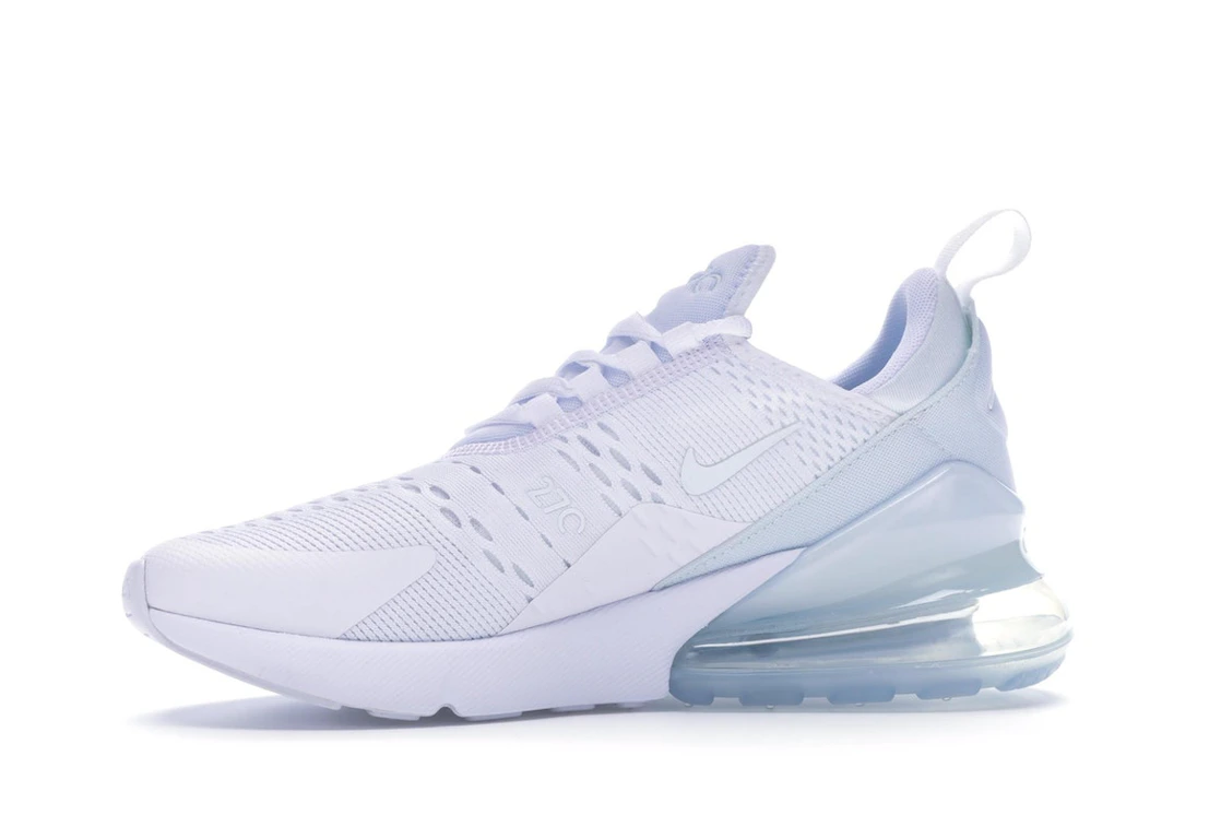 Vue 18 de Nike Air Max 270 Triple White 