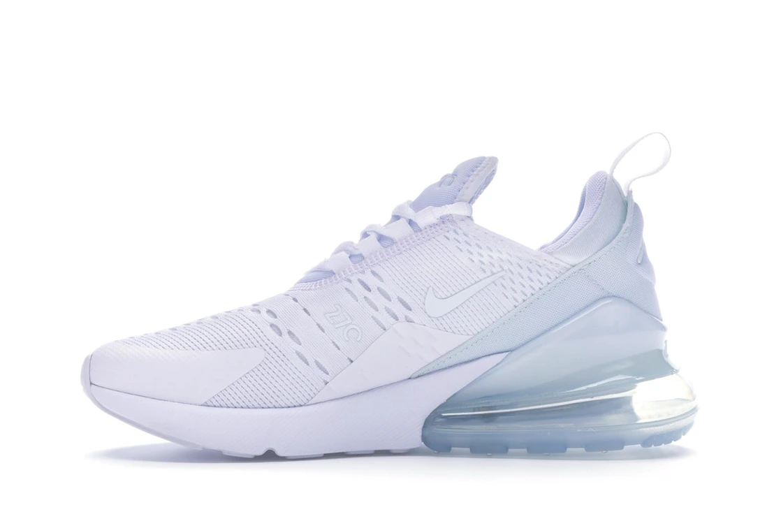 Vue 19 de Nike Air Max 270 Triple White 