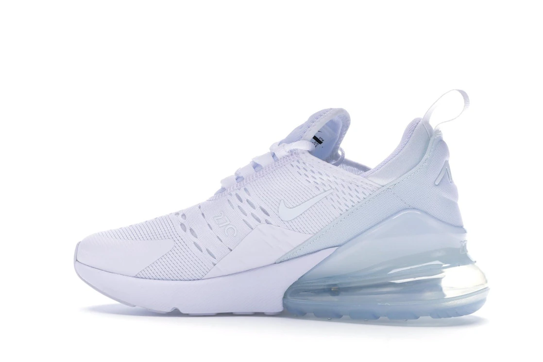 Vue 21 de Nike Air Max 270 Triple White 