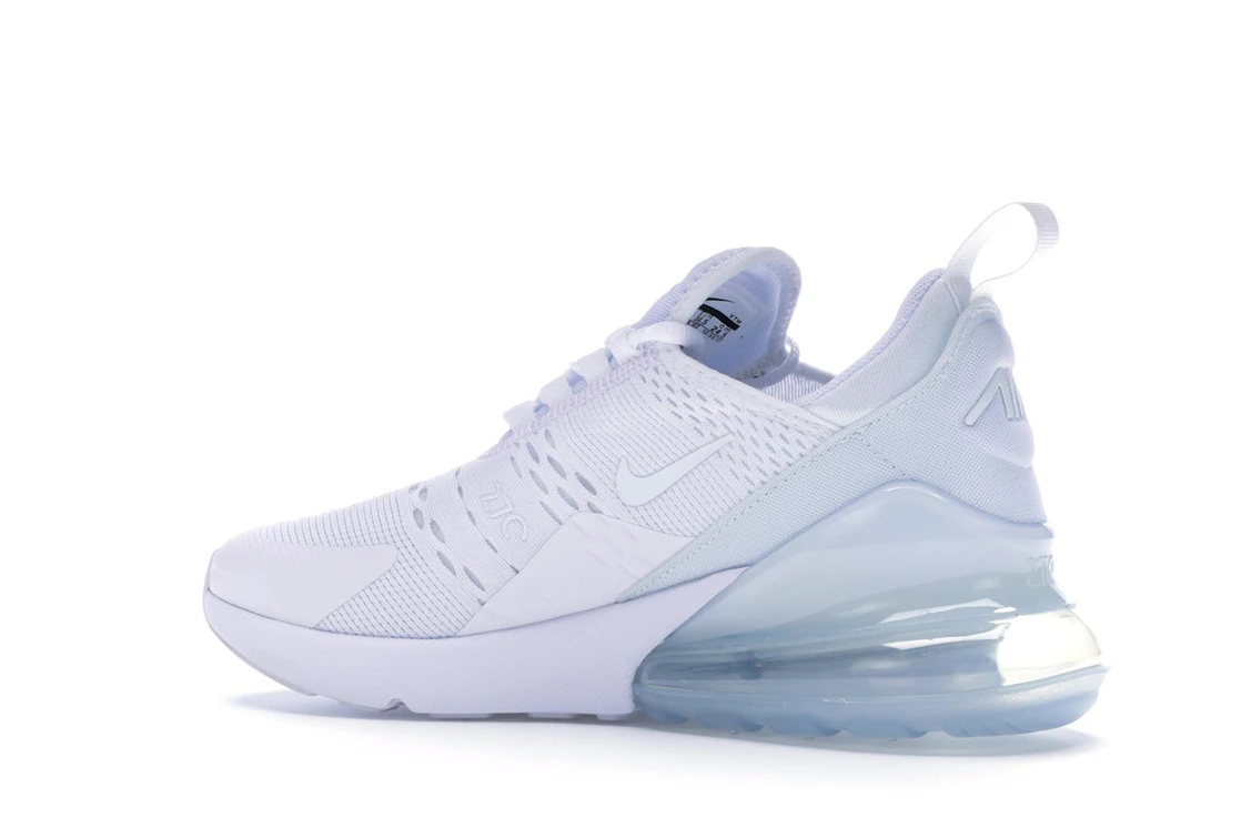 Vue 22 de Nike Air Max 270 Triple White 