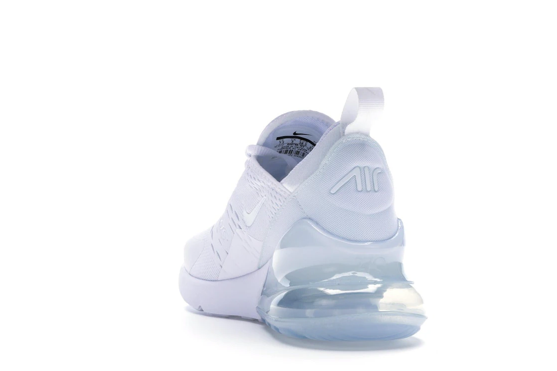 Vue 26 de Nike Air Max 270 Triple White 