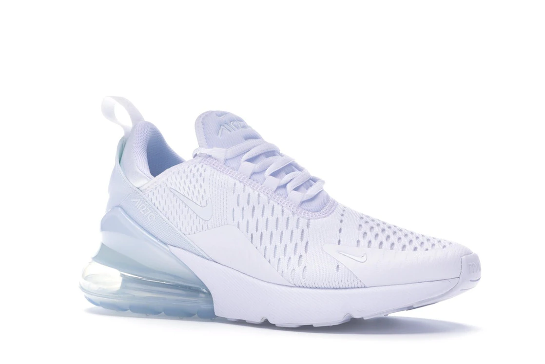 Vue 4 de Nike Air Max 270 Triple White 