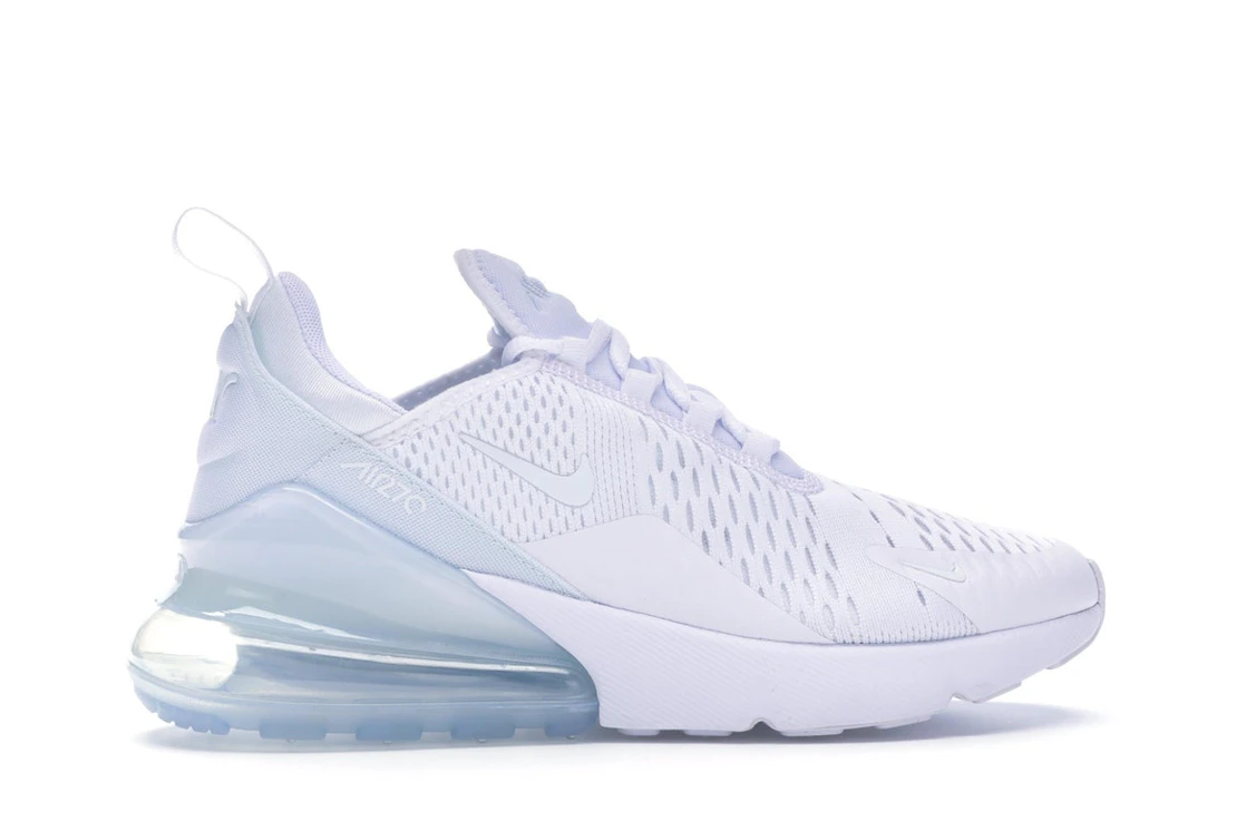 Vue 36 de Nike Air Max 270 Triple White 