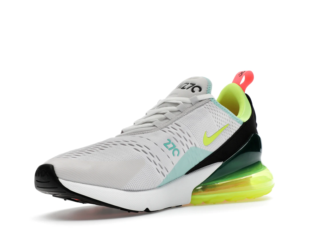 Vue 15 de Nike Air Max 270 Vast Grey Hot Lava