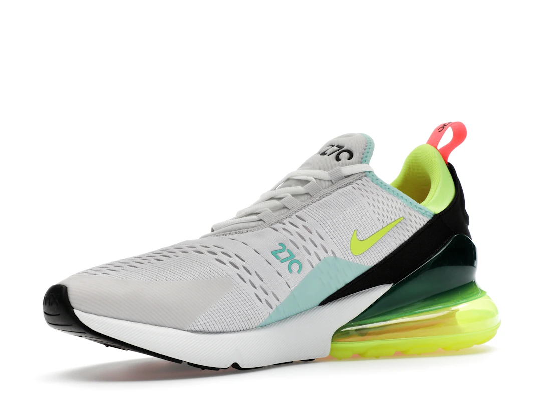 Vue 16 de Nike Air Max 270 Vast Grey Hot Lava
