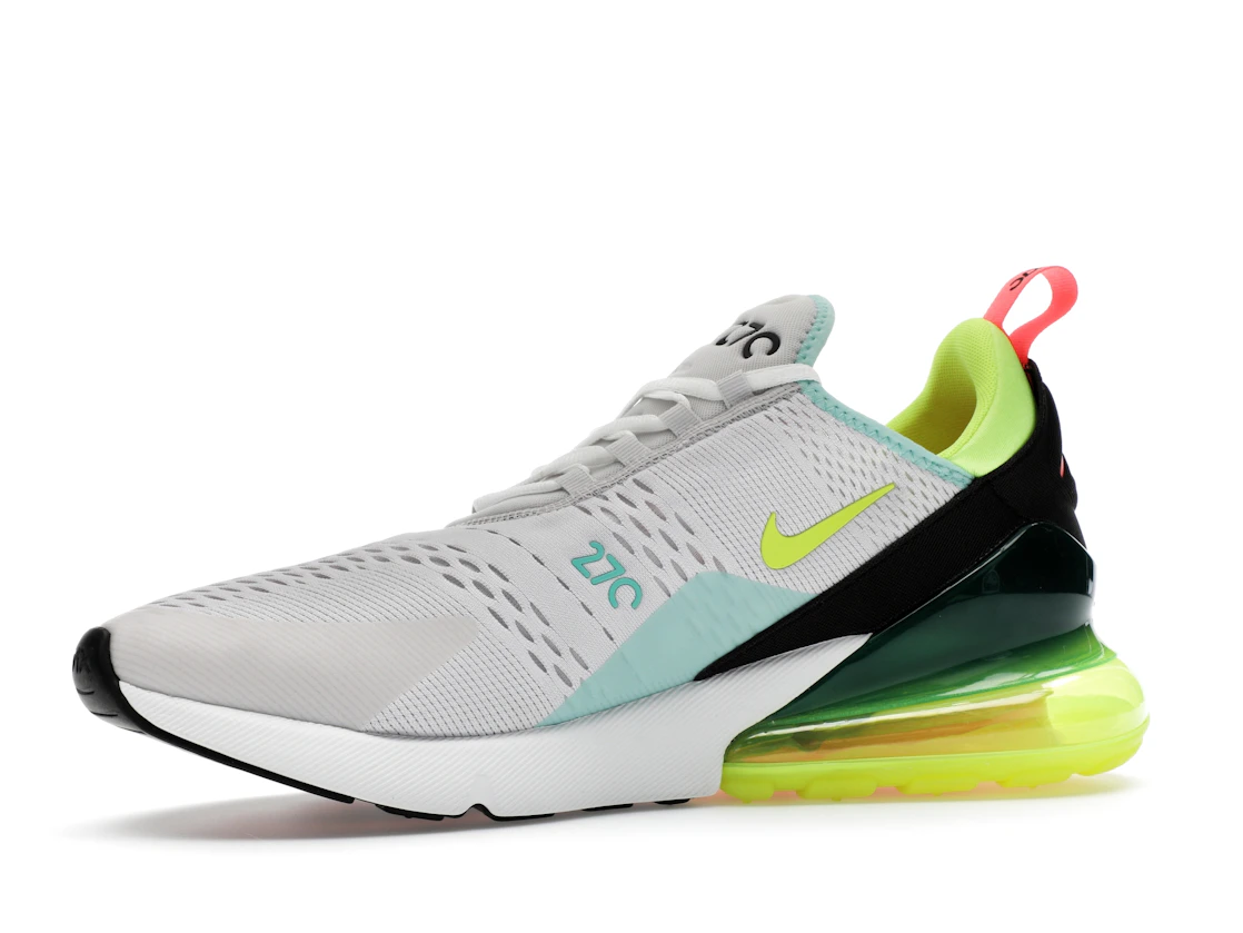 Vue 17 de Nike Air Max 270 Vast Grey Hot Lava
