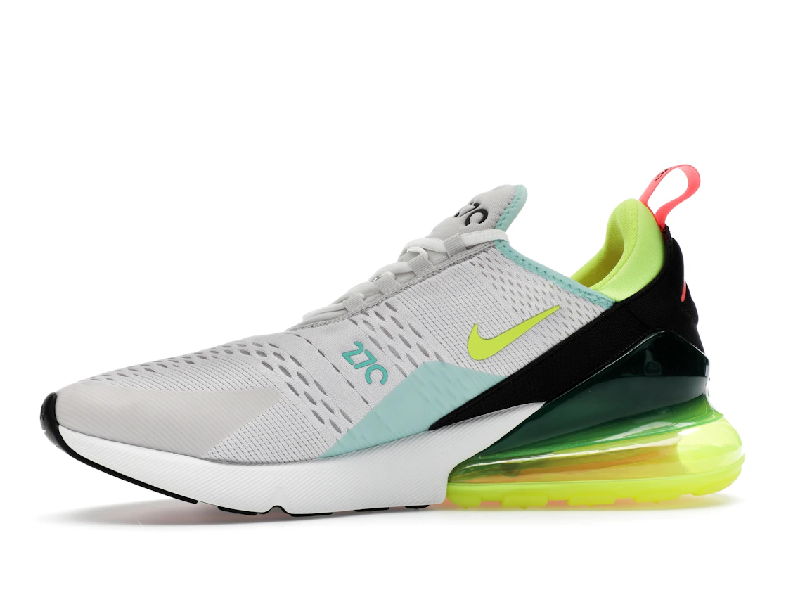 Vue 18 de Nike Air Max 270 Vast Grey Hot Lava
