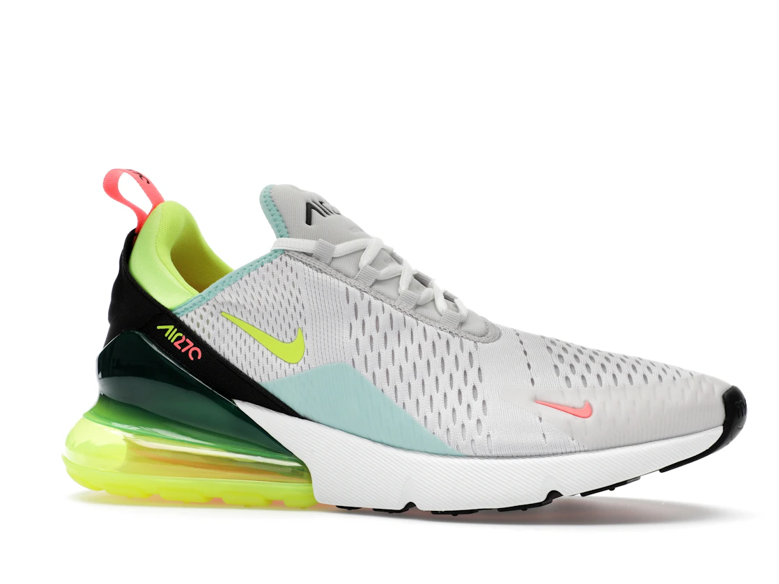 Vue 3 de Nike Air Max 270 Vast Grey Hot Lava