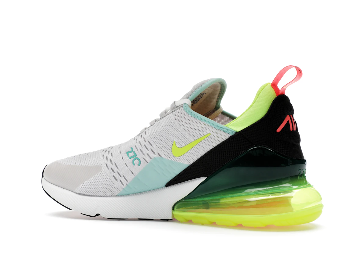Vue 22 de Nike Air Max 270 Vast Grey Hot Lava