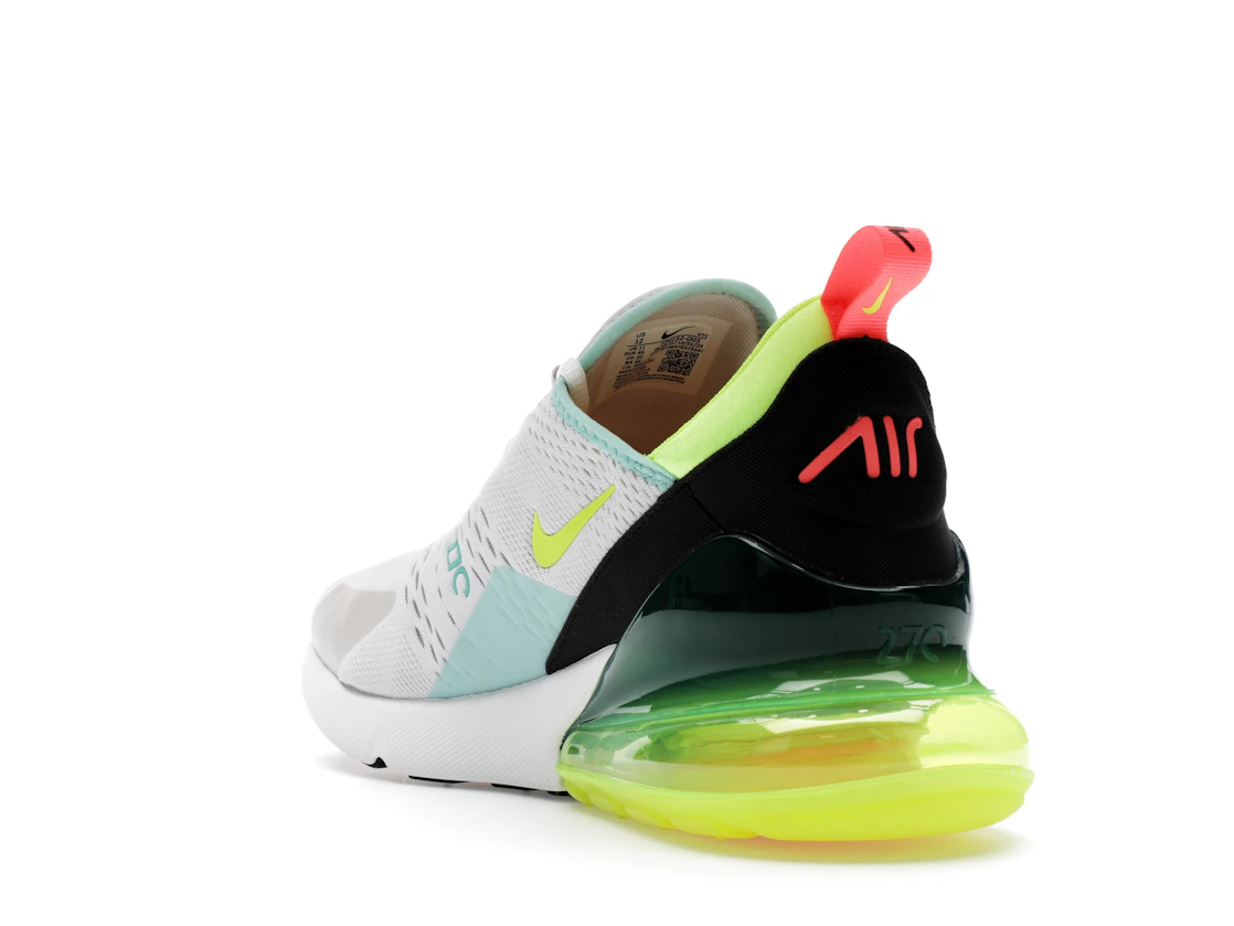 Vue 25 de Nike Air Max 270 Vast Grey Hot Lava