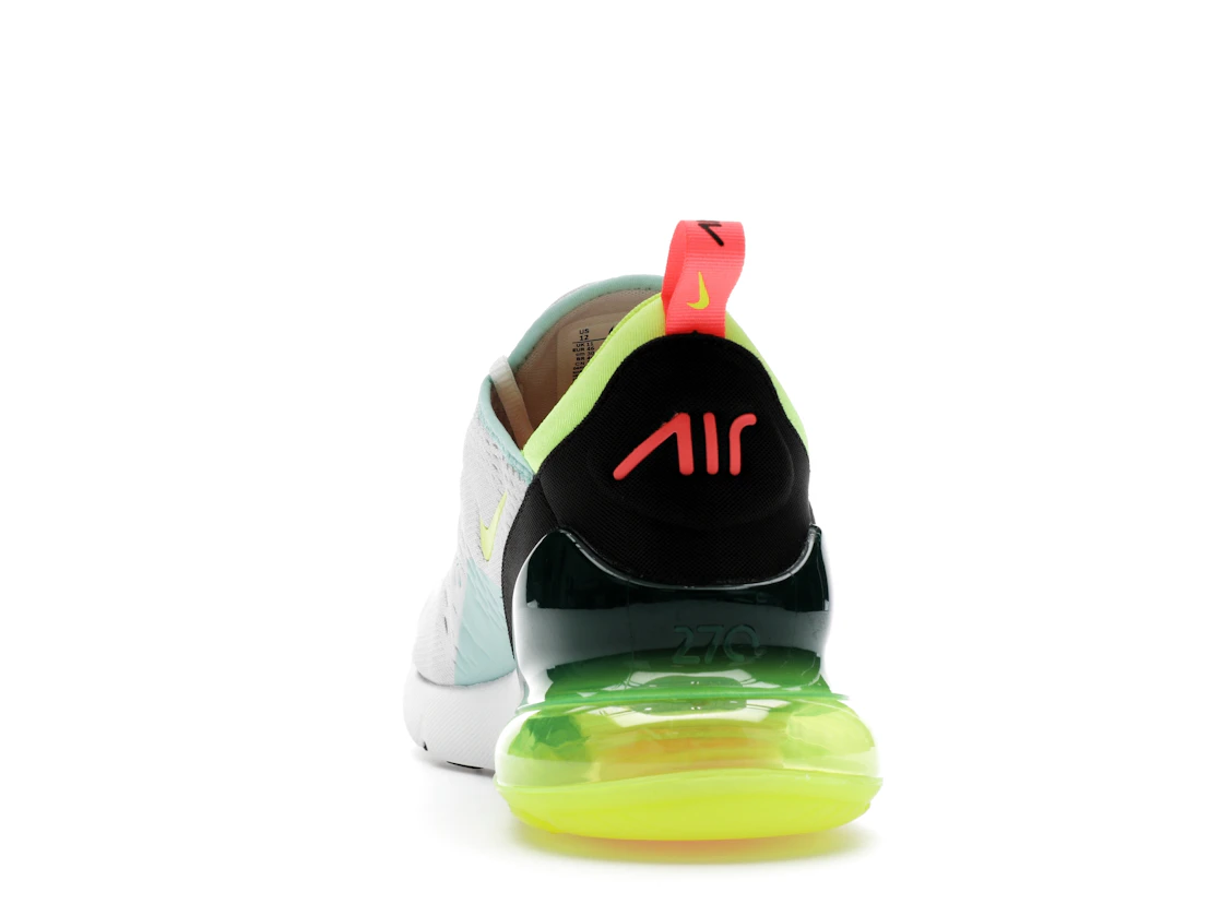 Vue 27 de Nike Air Max 270 Vast Grey Hot Lava