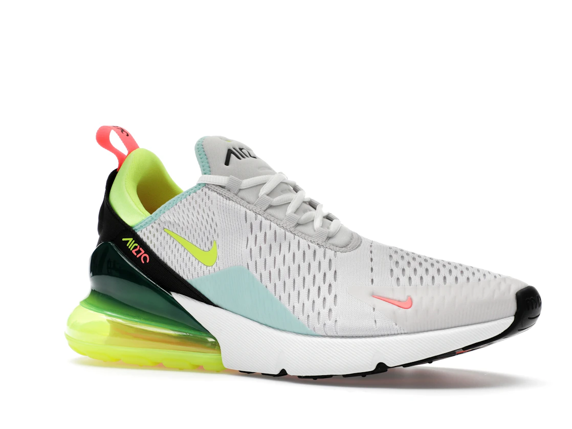 Vue 4 de Nike Air Max 270 Vast Grey Hot Lava