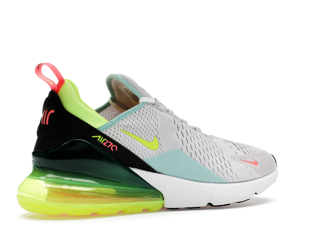 Vue 34 de Nike Air Max 270 Vast Grey Hot Lava
