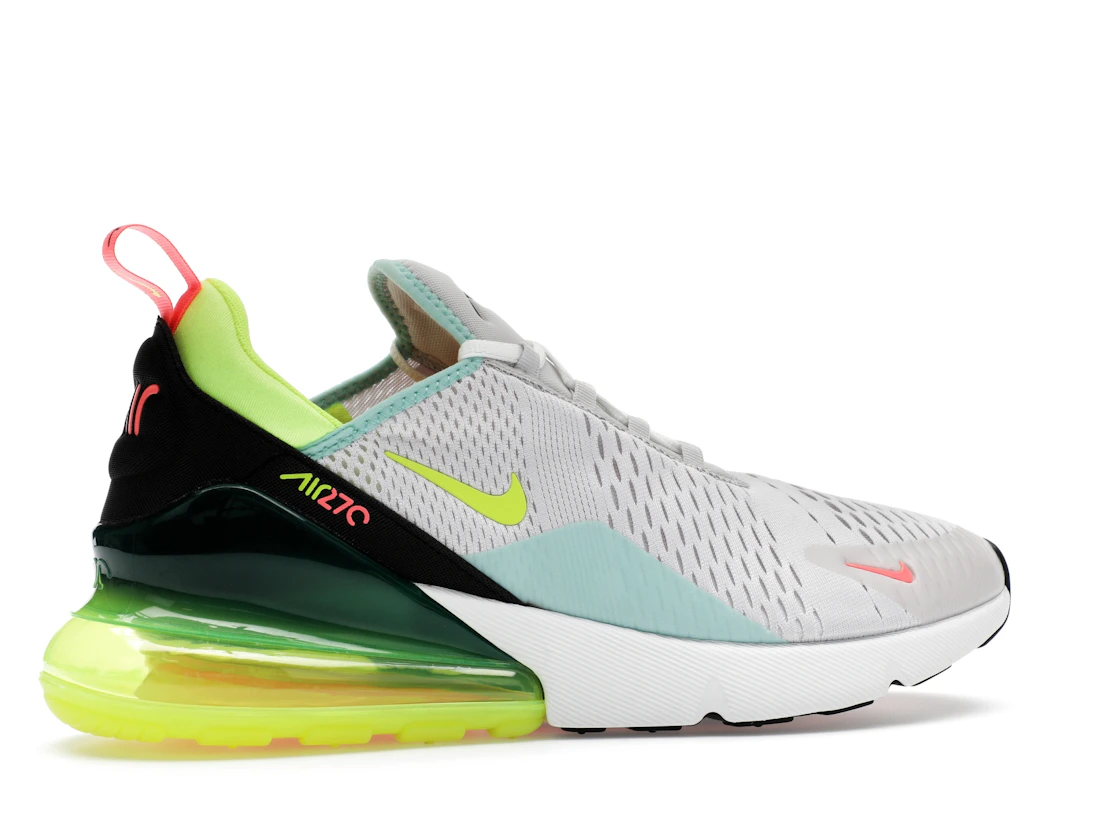 Vue 35 de Nike Air Max 270 Vast Grey Hot Lava
