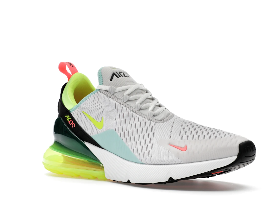 Vue 5 de Nike Air Max 270 Vast Grey Hot Lava