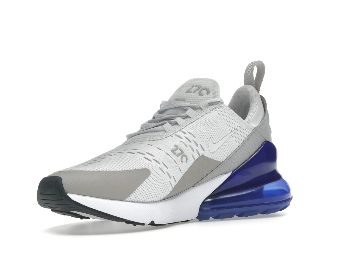 Vue 15 de Nike Air Max 270 Vast Grey Racer Blue