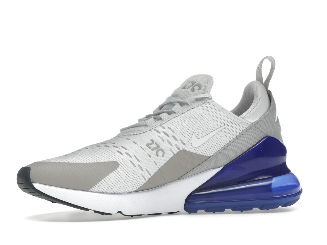Vue 17 de Nike Air Max 270 Vast Grey Racer Blue
