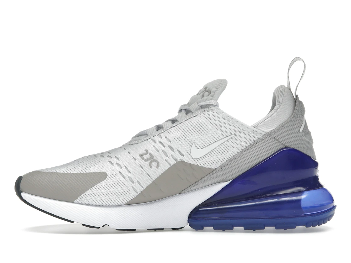 Vue 19 de Nike Air Max 270 Vast Grey Racer Blue