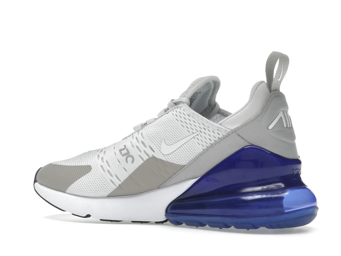 Vue 22 de Nike Air Max 270 Vast Grey Racer Blue