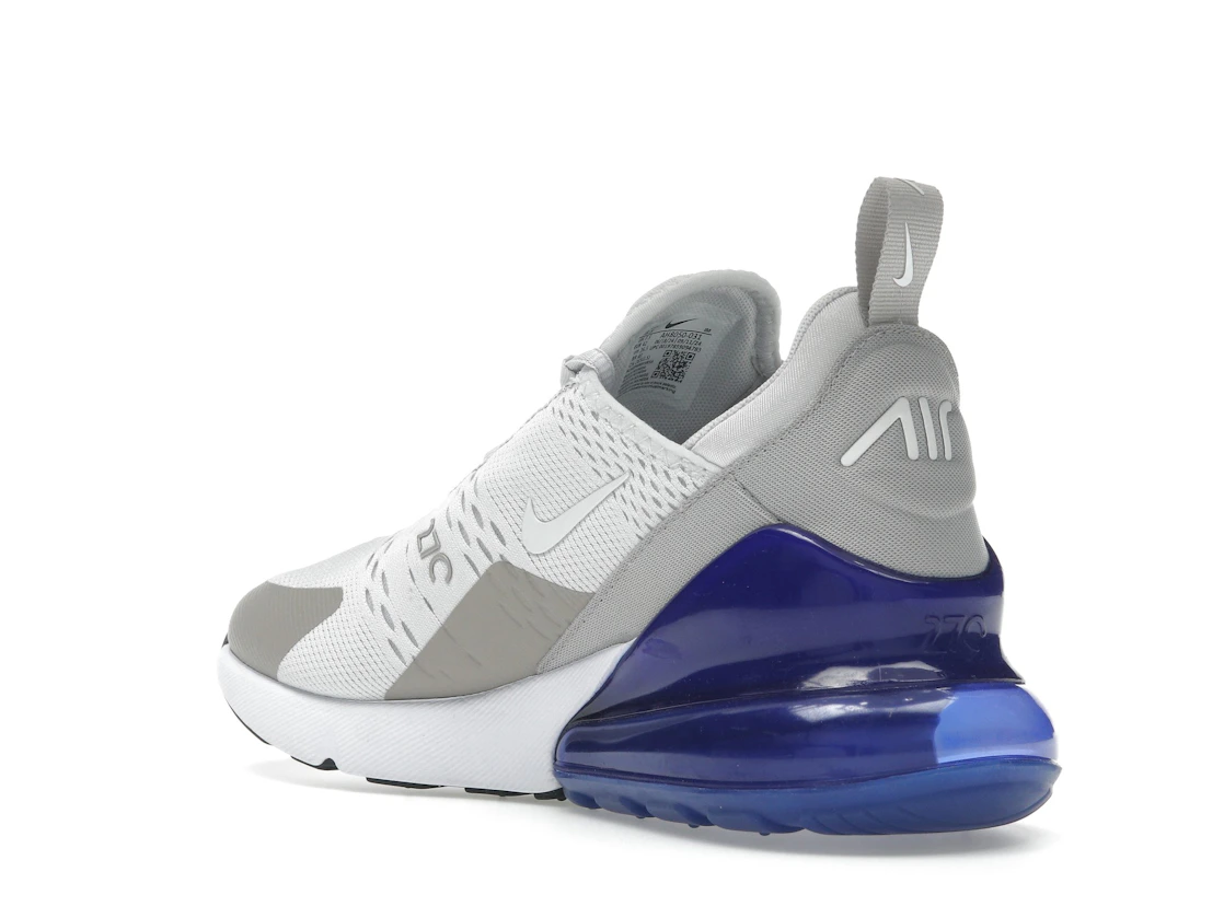 Vue 24 de Nike Air Max 270 Vast Grey Racer Blue