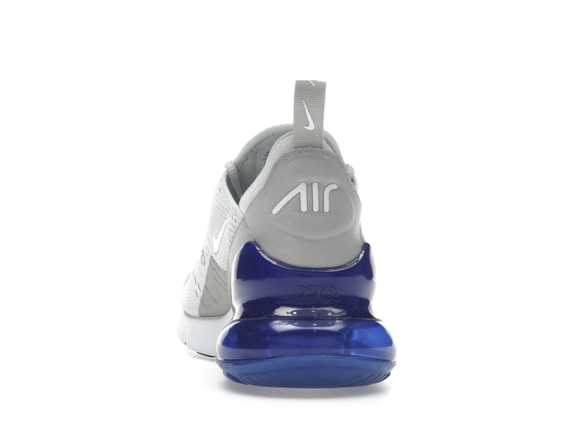 Vue 27 de Nike Air Max 270 Vast Grey Racer Blue