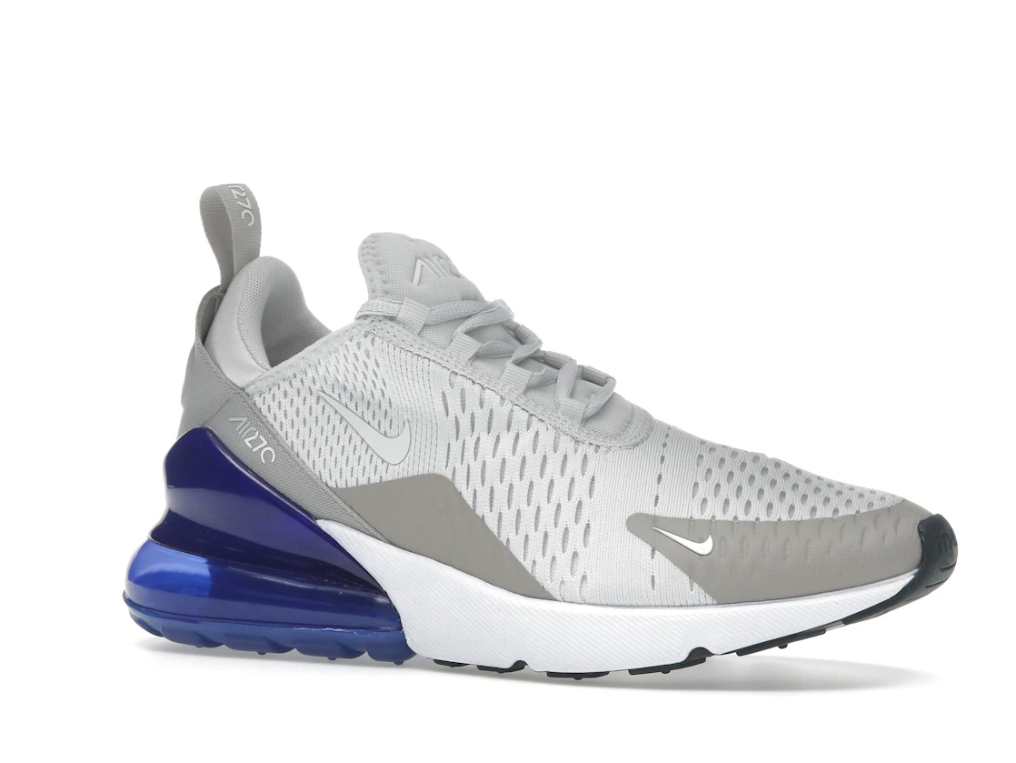 Vue 4 de Nike Air Max 270 Vast Grey Racer Blue