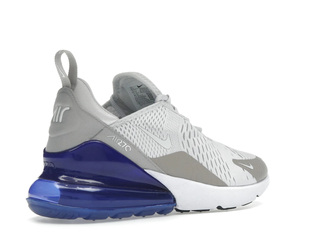 Vue 33 de Nike Air Max 270 Vast Grey Racer Blue