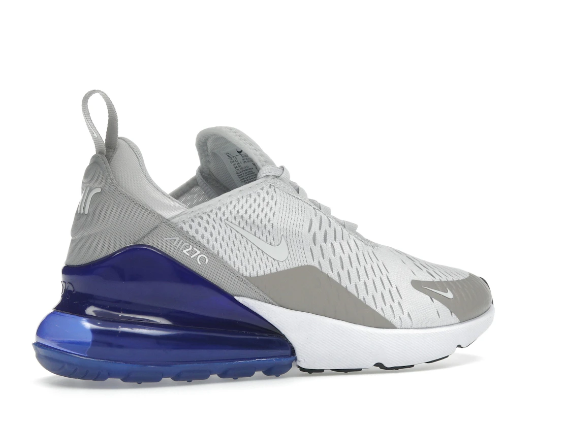 Vue 34 de Nike Air Max 270 Vast Grey Racer Blue
