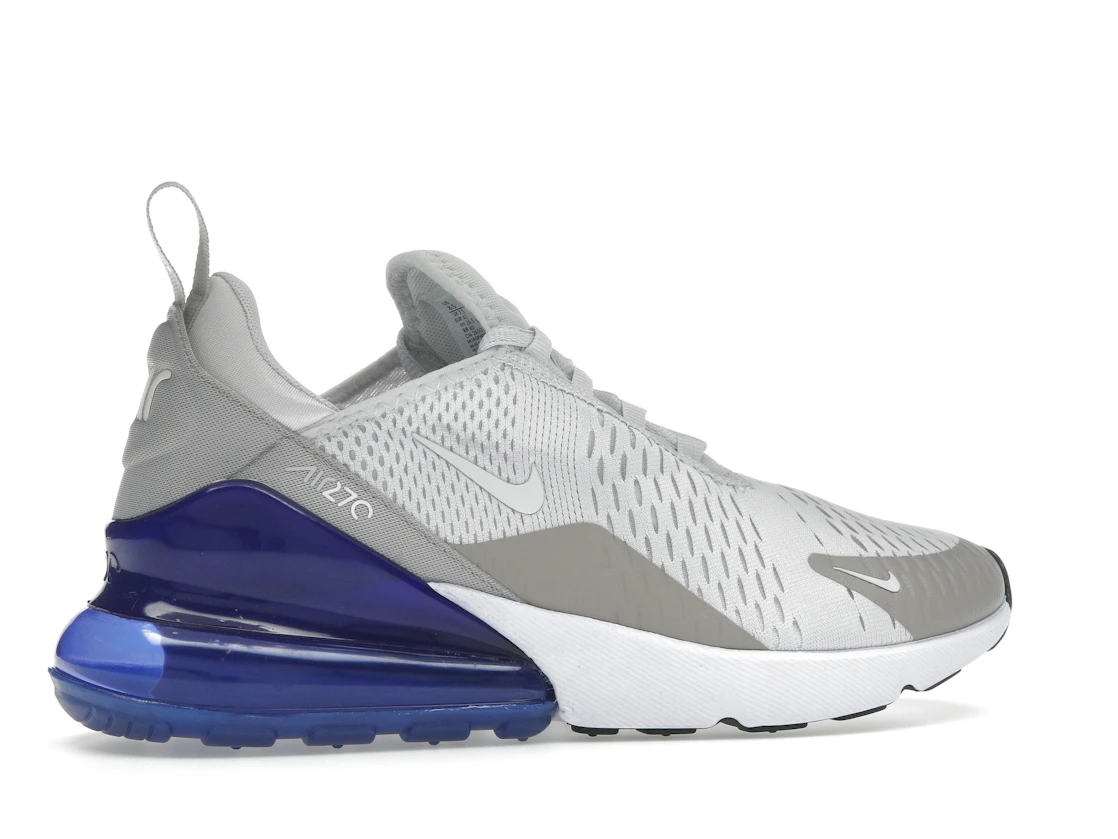 Vue 35 de Nike Air Max 270 Vast Grey Racer Blue