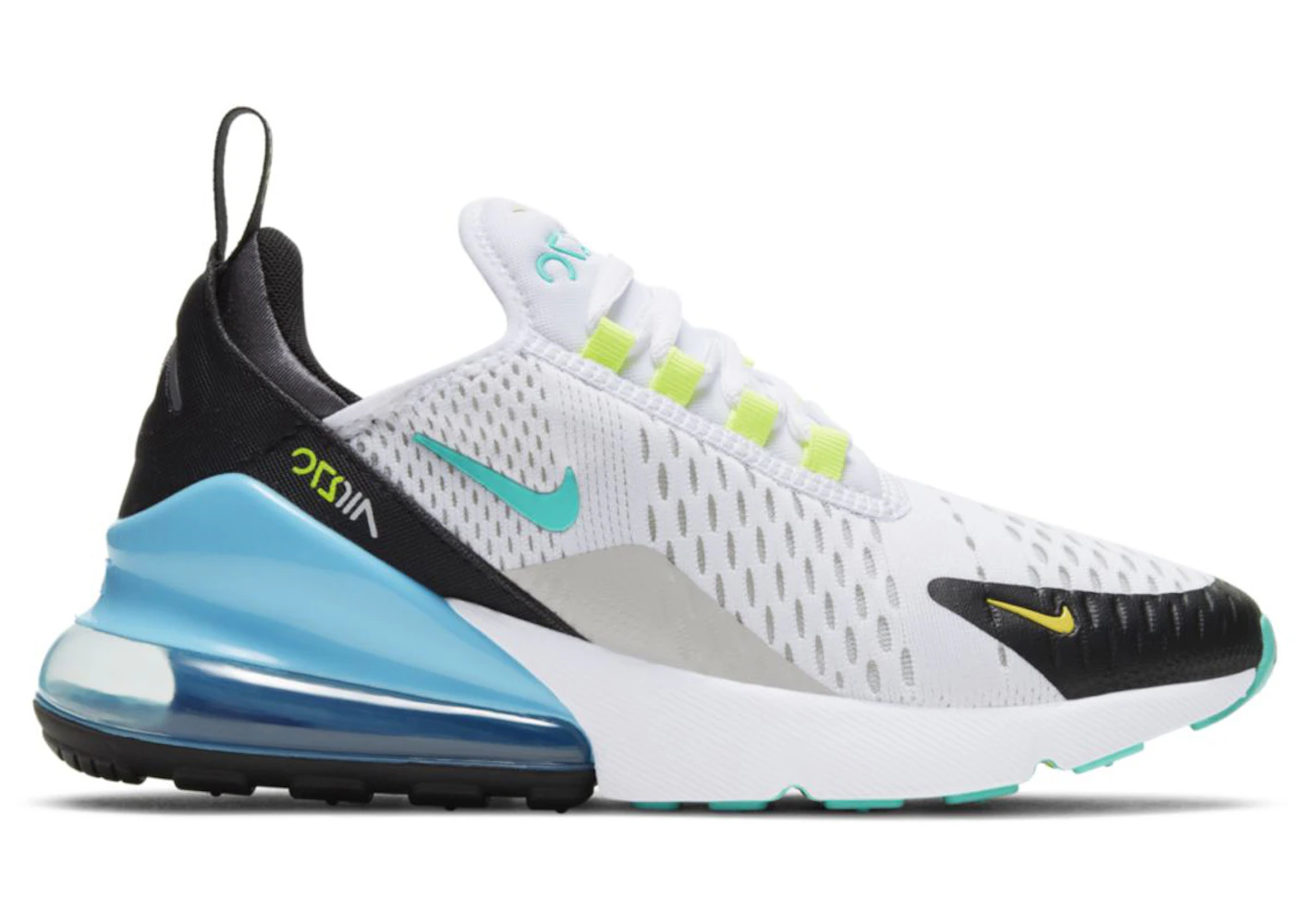 Nike Air Max 270 White Hyper Jade (GS)