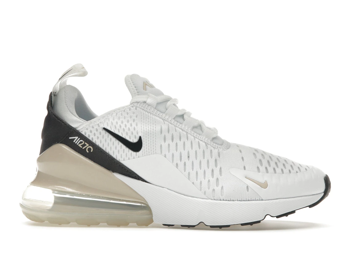 Vue 2 de Nike Air Max 270 White Velvet Brown 