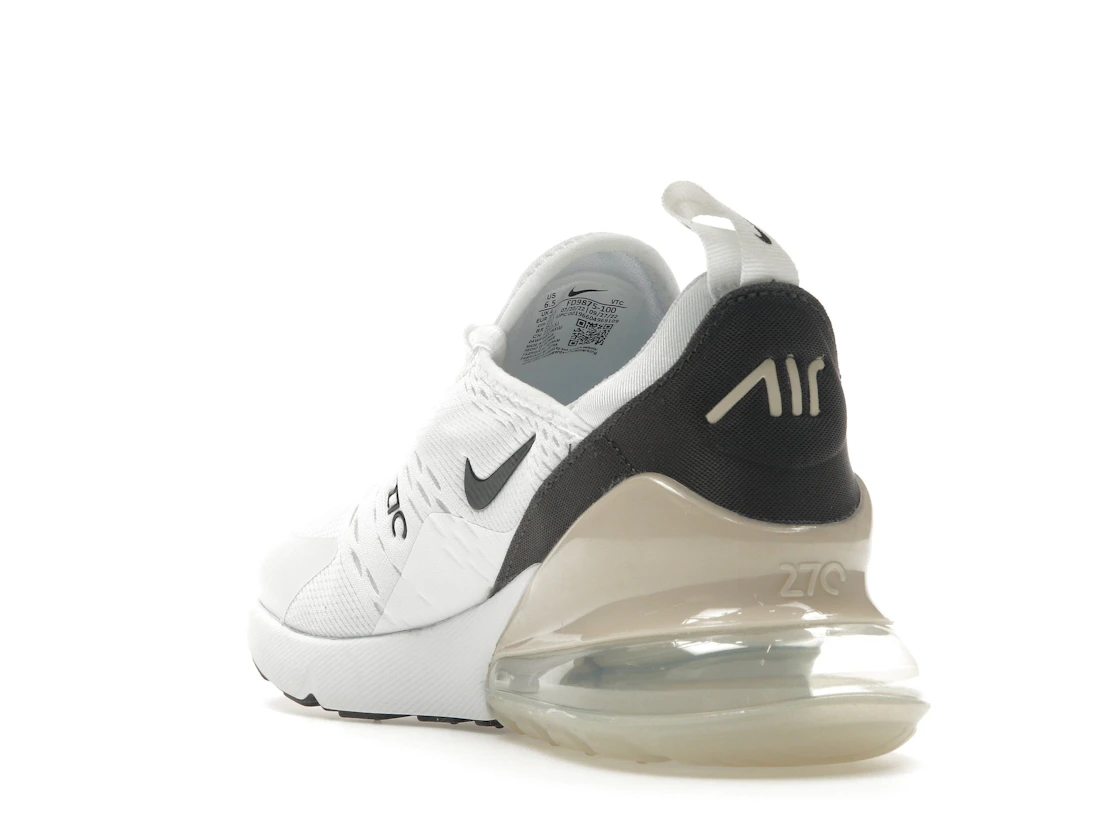 Vue 25 de Nike Air Max 270 White Velvet Brown 