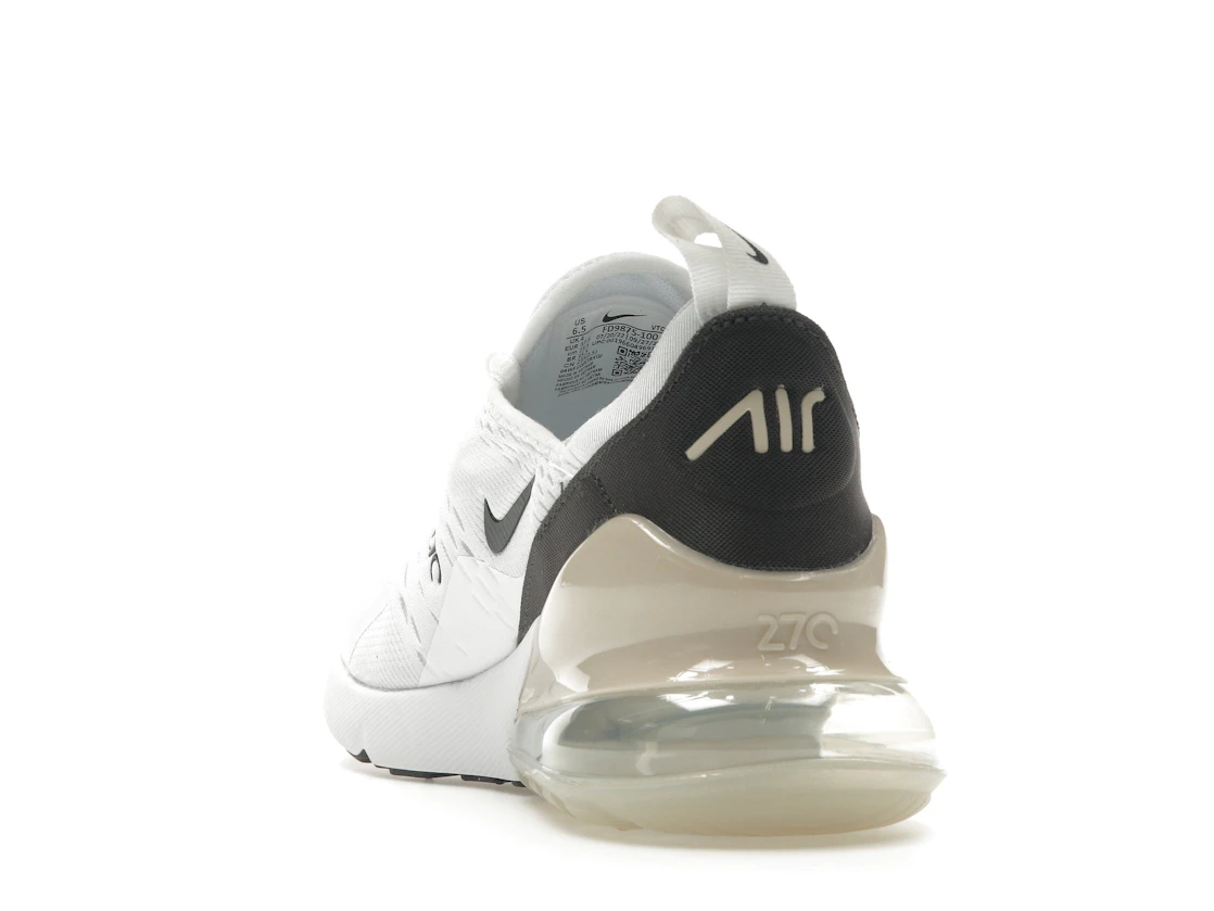 Vue 26 de Nike Air Max 270 White Velvet Brown 