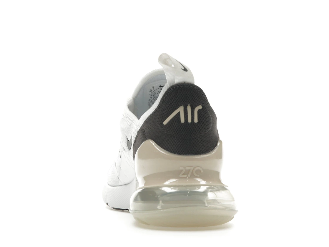 Vue 27 de Nike Air Max 270 White Velvet Brown 