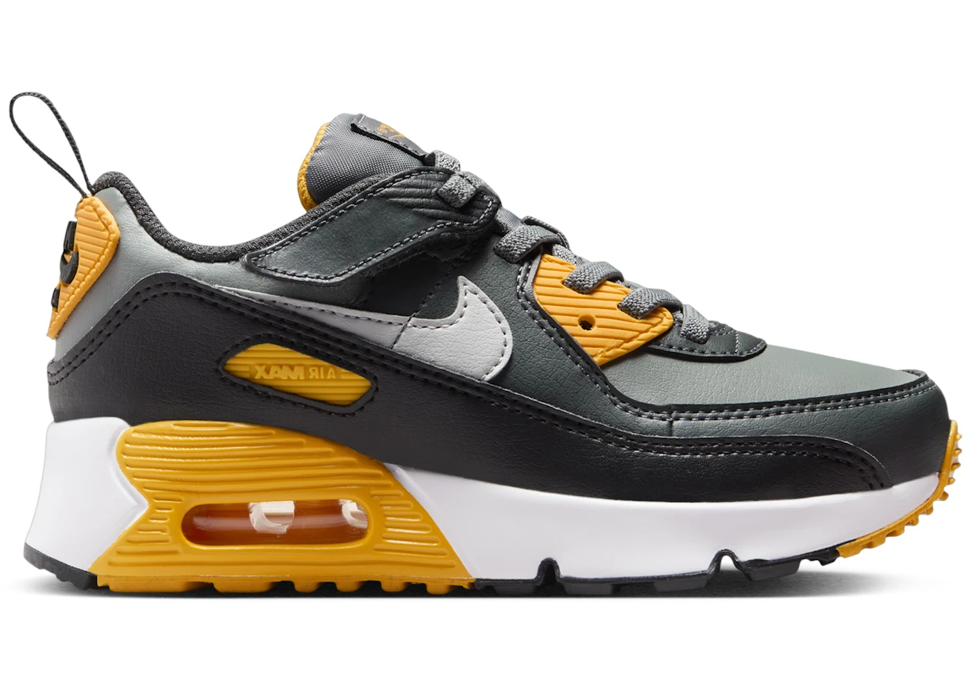 Nike Air Max 90 EasyOn Smoke Grey Anthracite White Light Smoke Grey (PS)
