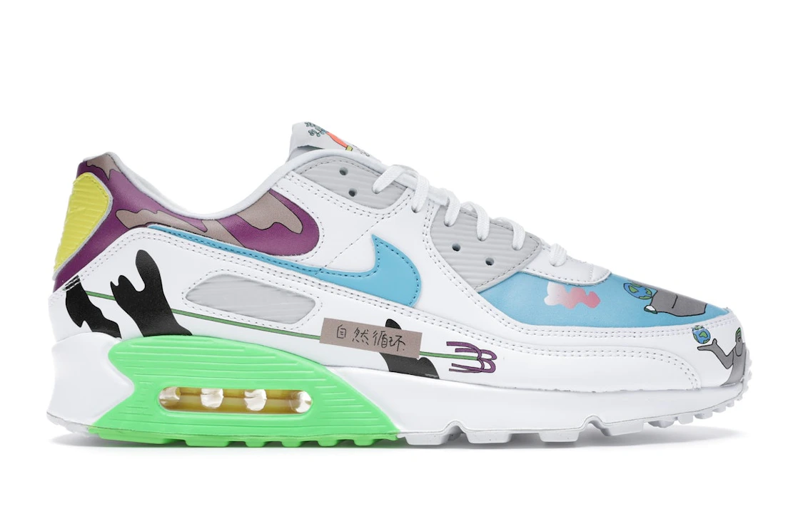 Vue 1 de Nike Air Max 90 Flyleather Ruohan Wang
