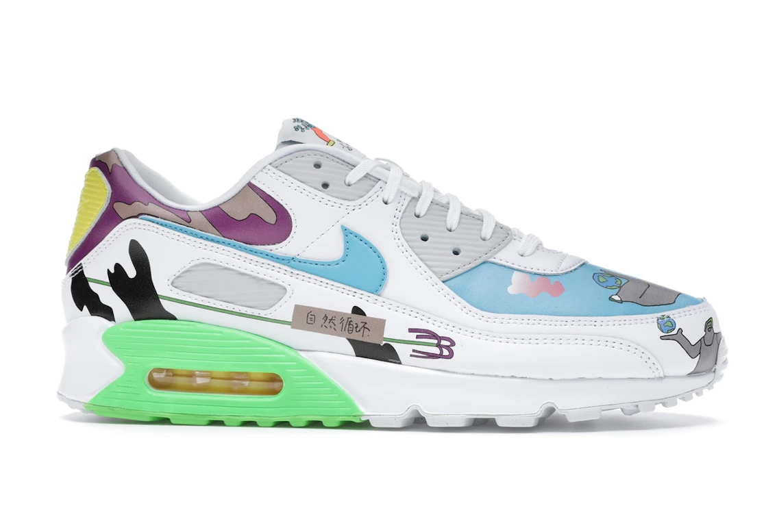 Vue 2 de Nike Air Max 90 Flyleather Ruohan Wang