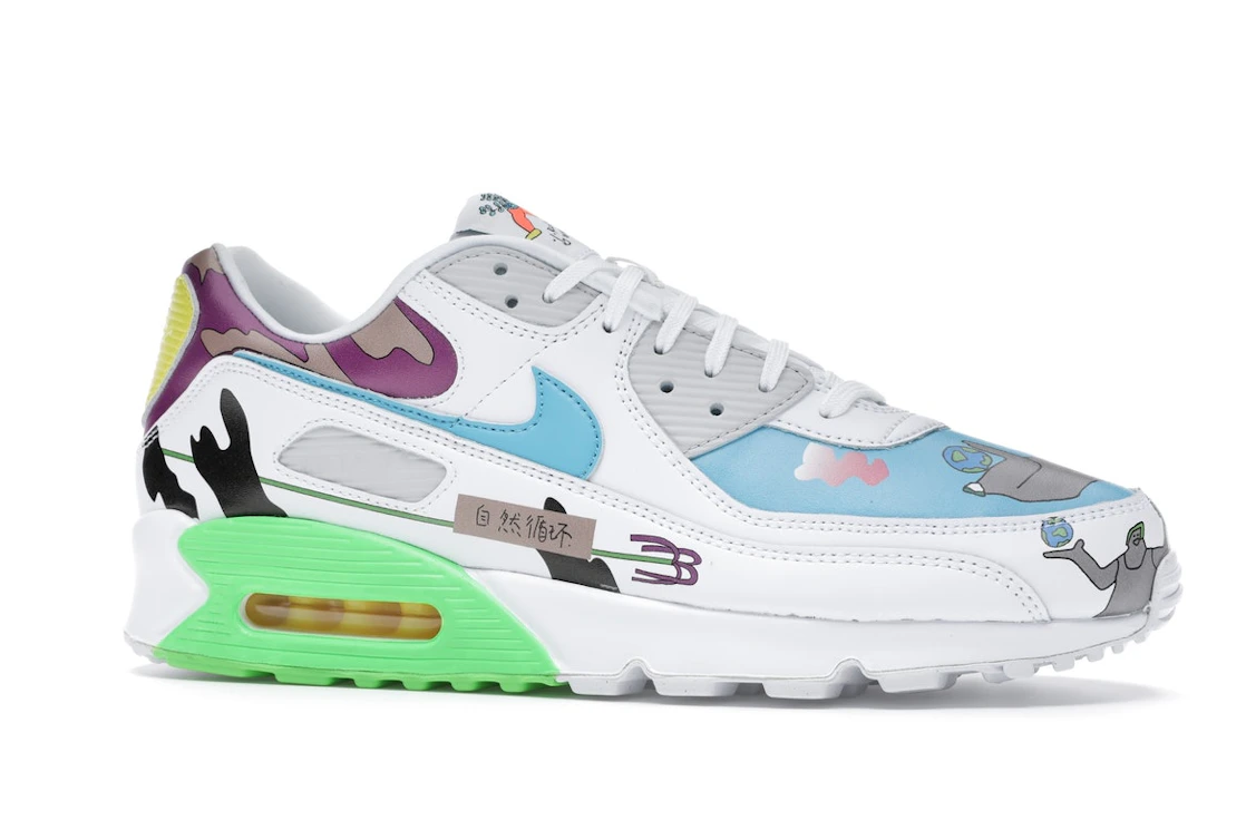Vue 3 de Nike Air Max 90 Flyleather Ruohan Wang