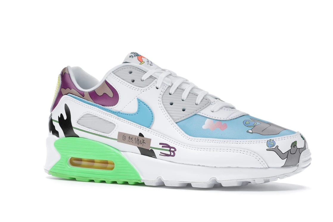 Vue 4 de Nike Air Max 90 Flyleather Ruohan Wang
