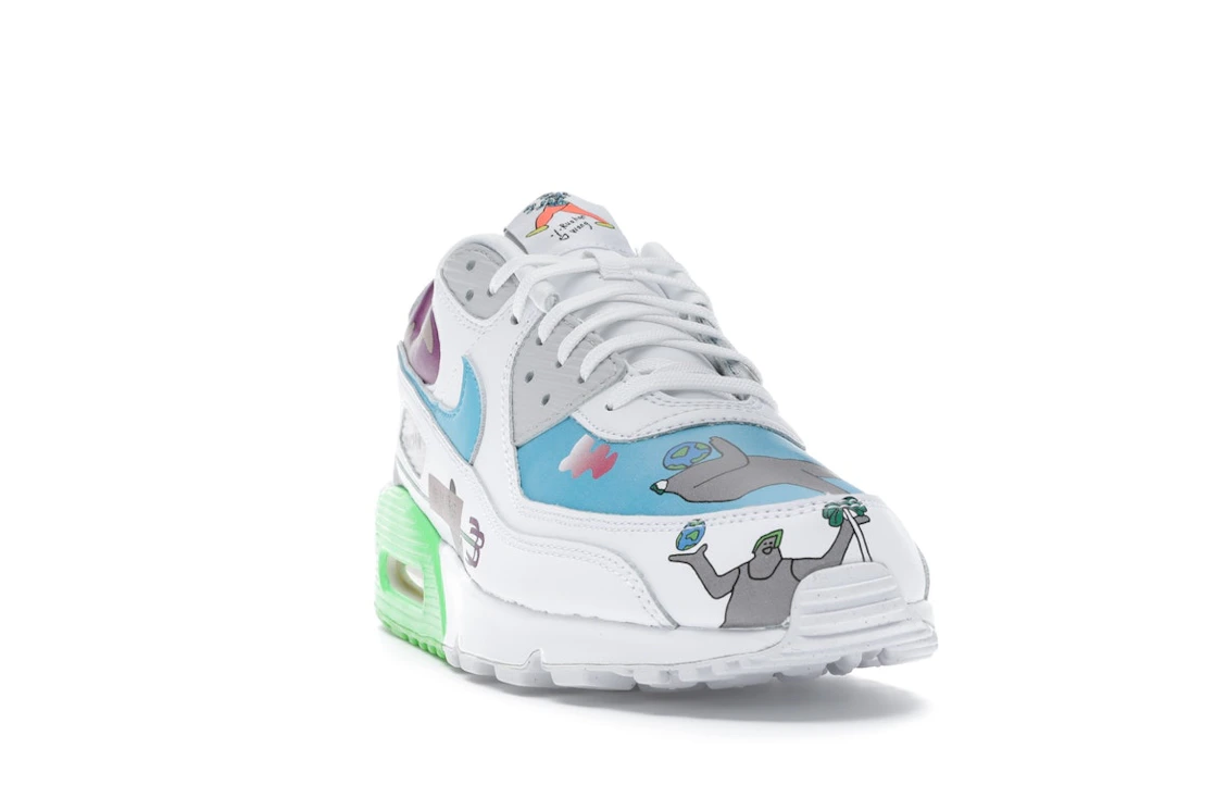 Vue 8 de Nike Air Max 90 Flyleather Ruohan Wang