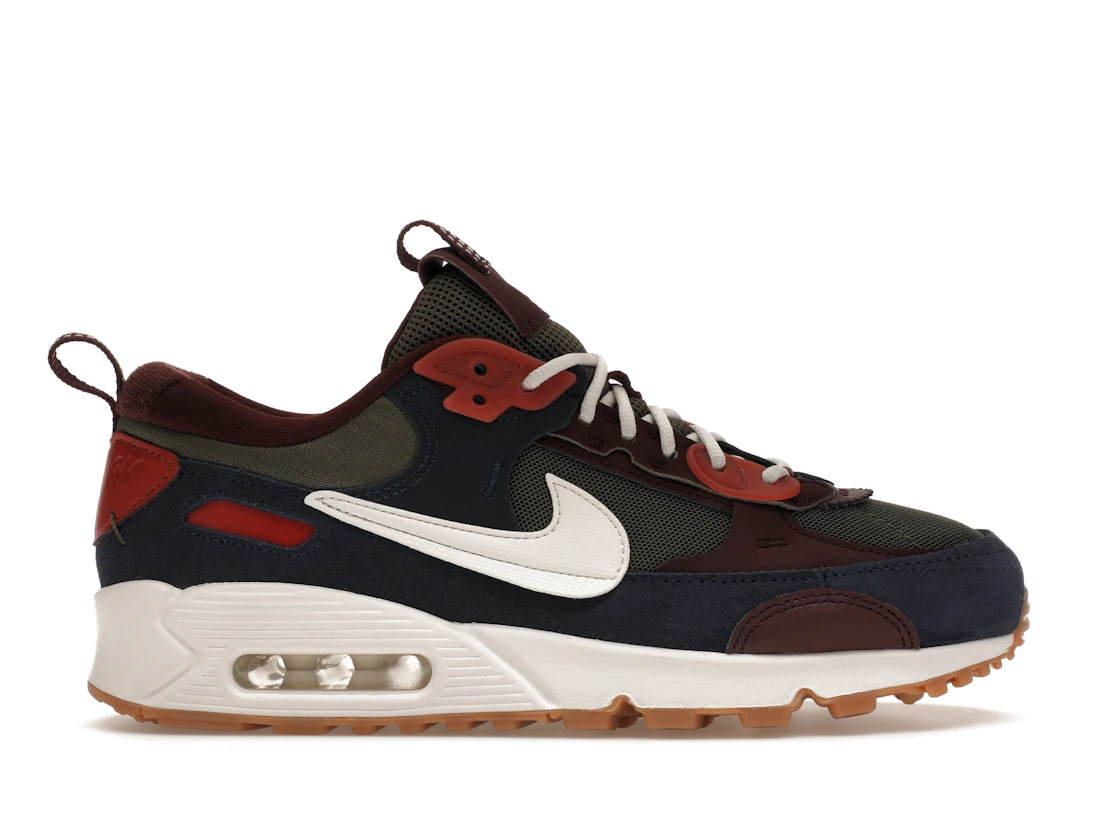 Vue 1 de Nike Air Max 90 Futura Medium Olive Navy 