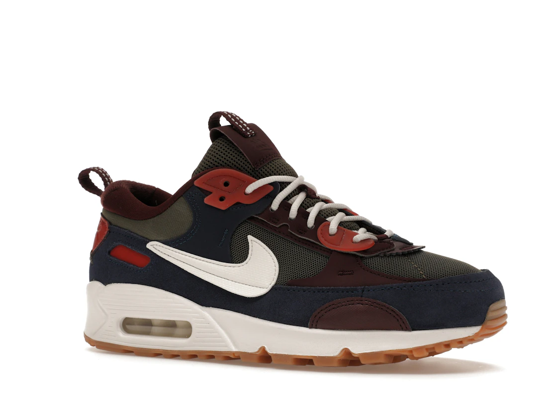 Vue 4 de Nike Air Max 90 Futura Medium Olive Navy 