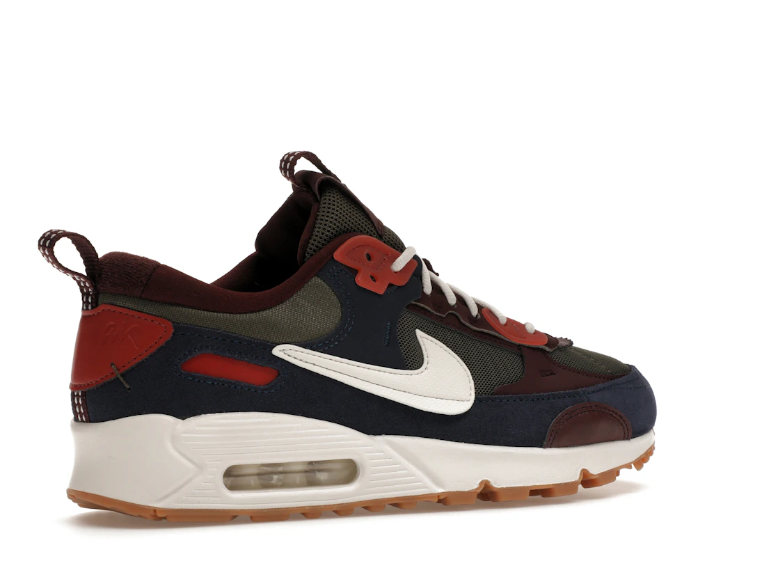 Vue 34 de Nike Air Max 90 Futura Medium Olive Navy 
